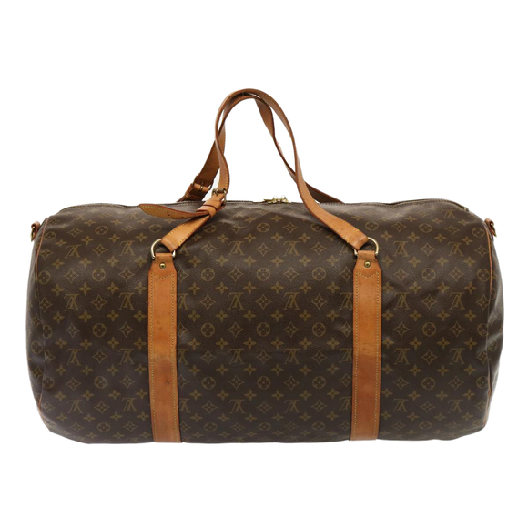LOUIS VUITTON Monogram Sac Polochon 65 Boston Bag 2way M41222 LV Auth 76681 - Picture 2 of 16